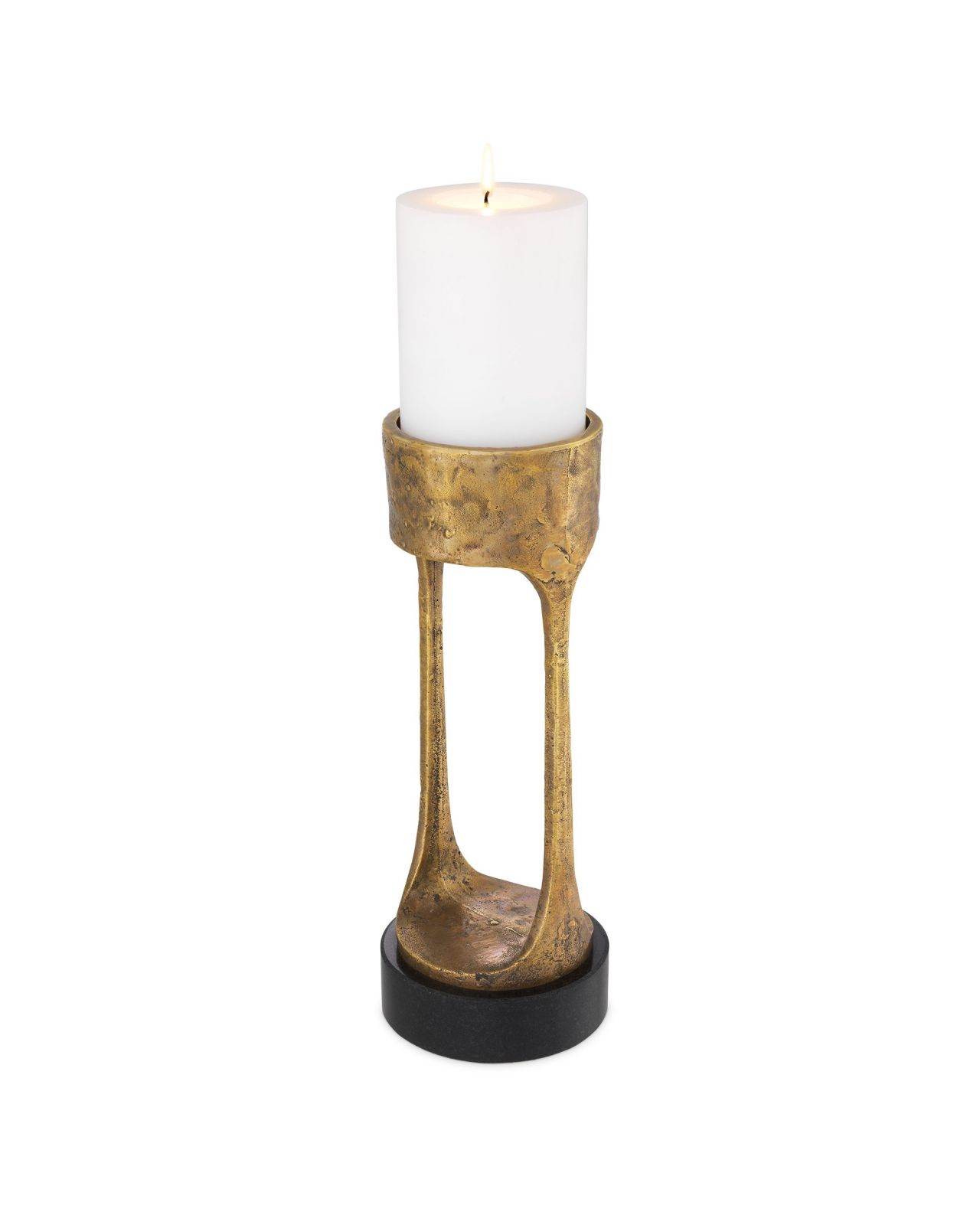 Bologna candle holder brass