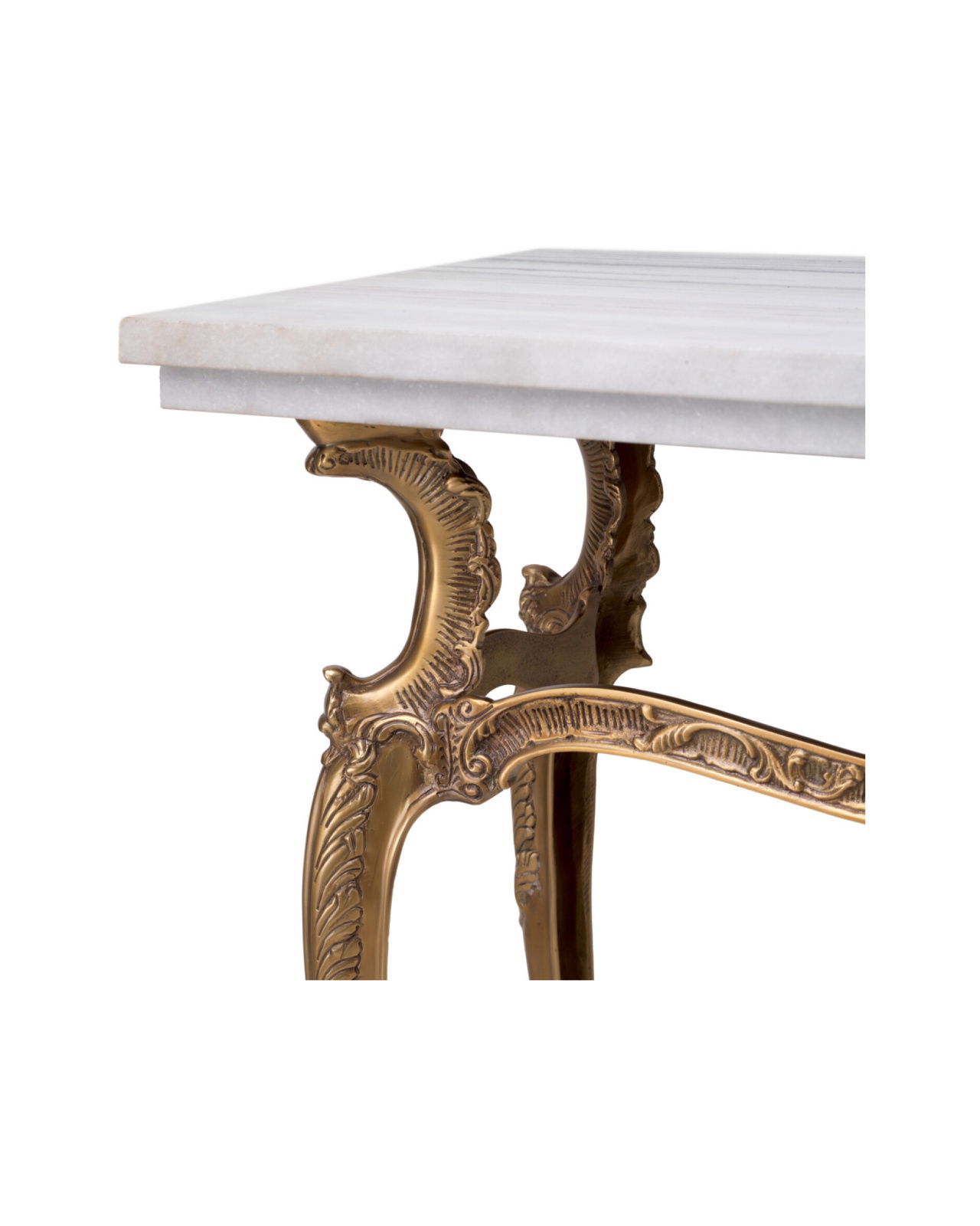 Fabiola Console Table Vintage Brass