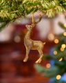 Clifford Reindeer Ornament Gold