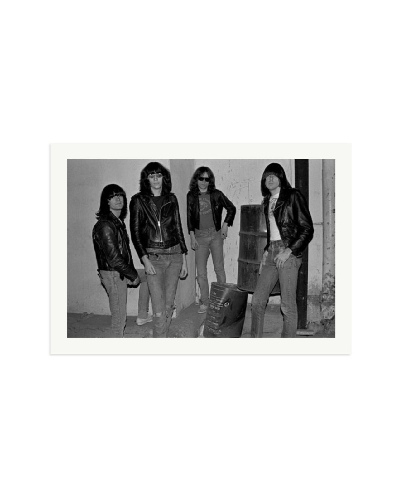 Joey Ramone and The Ramones 1978 Print Only / XXL