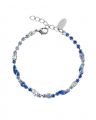 Antonia bracelet blue combo rhodium