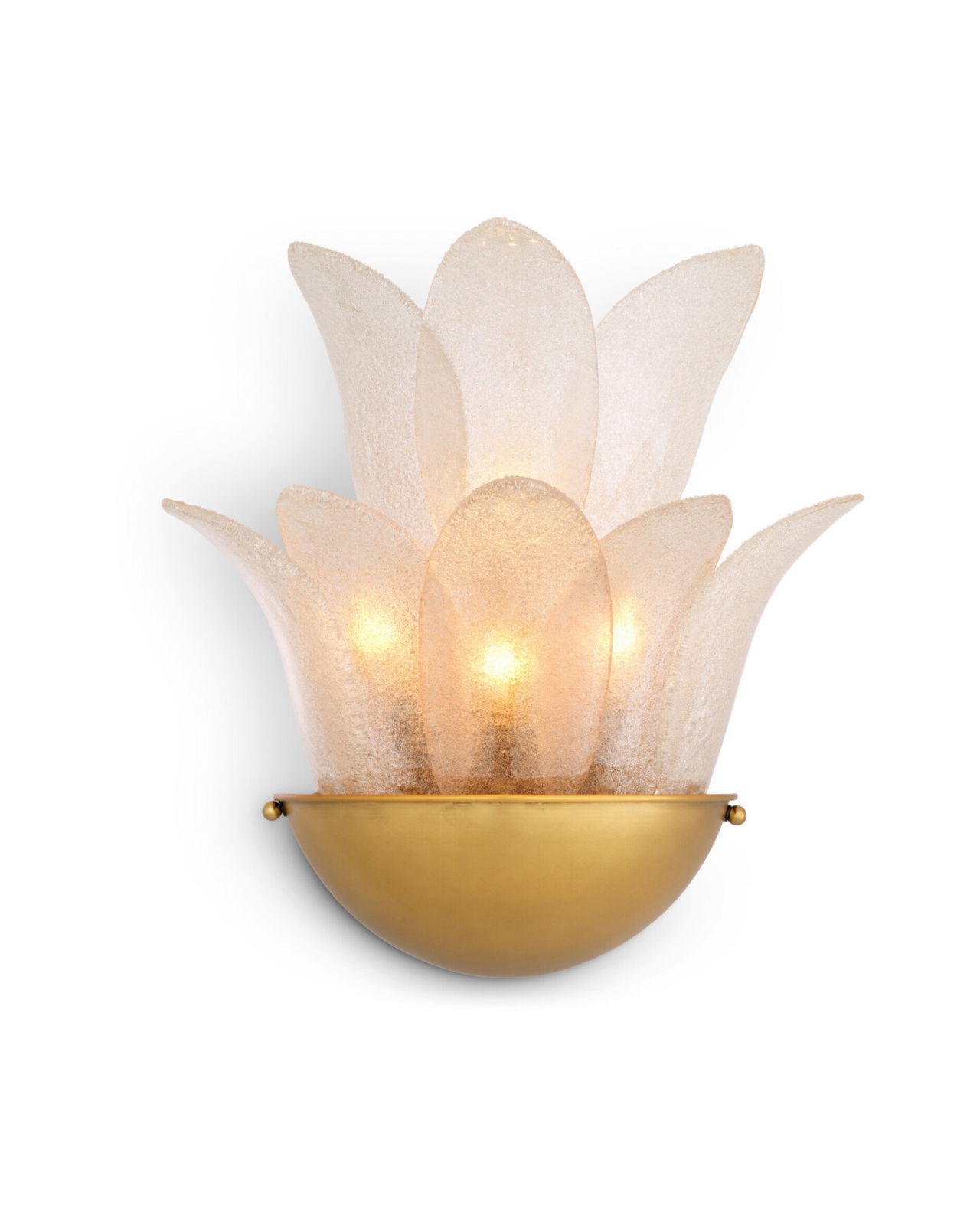 Melrose wandlamp antiek messing