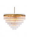 East Chandelier Antique Brass