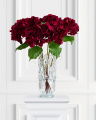 Kunstig Hortensia stilk burgundy