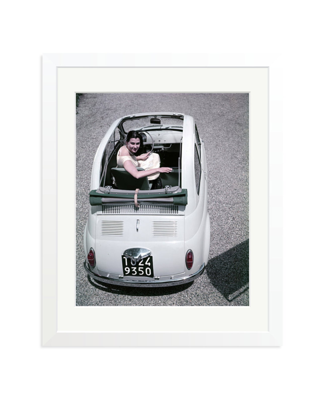 Fiat 500 - Woman Sunroof White / Medium