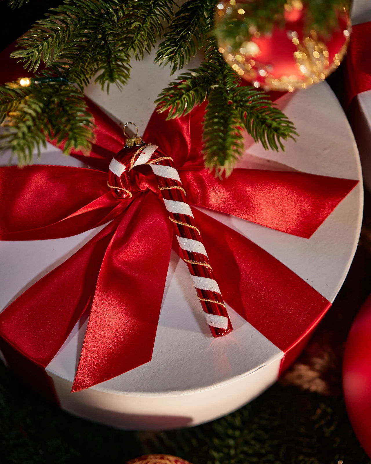 Poppy sukkerstok – juletræspynt