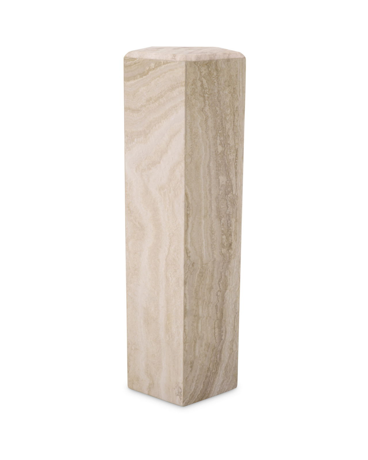 Cuneo piedestal travertine