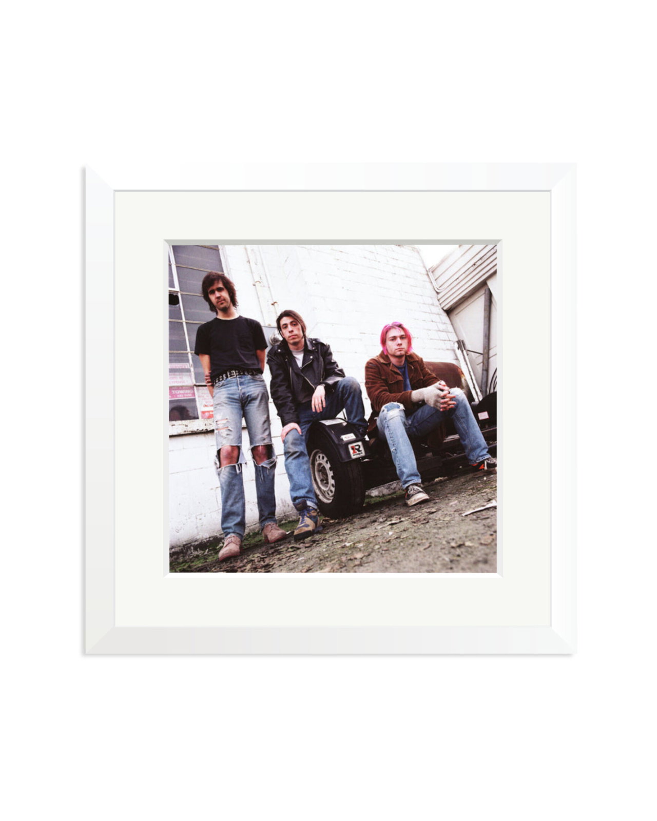Nirvana For Creem Magazine White / Medium