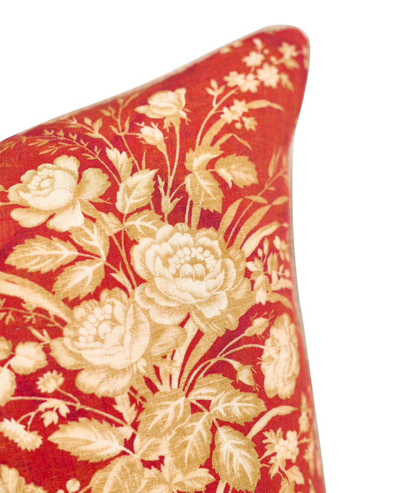 Eliza Floral Kissenhülle sunbaked red