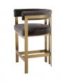 Clubhouse Bar Stool Savona Grey Velvet