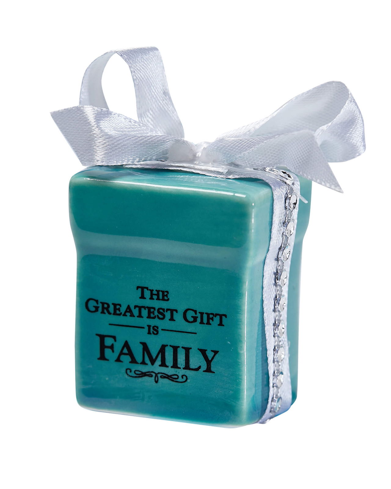 The greatest gift family juletrepynt