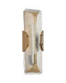 Nordic vegglampe messing