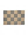 Doormat Square grey natural