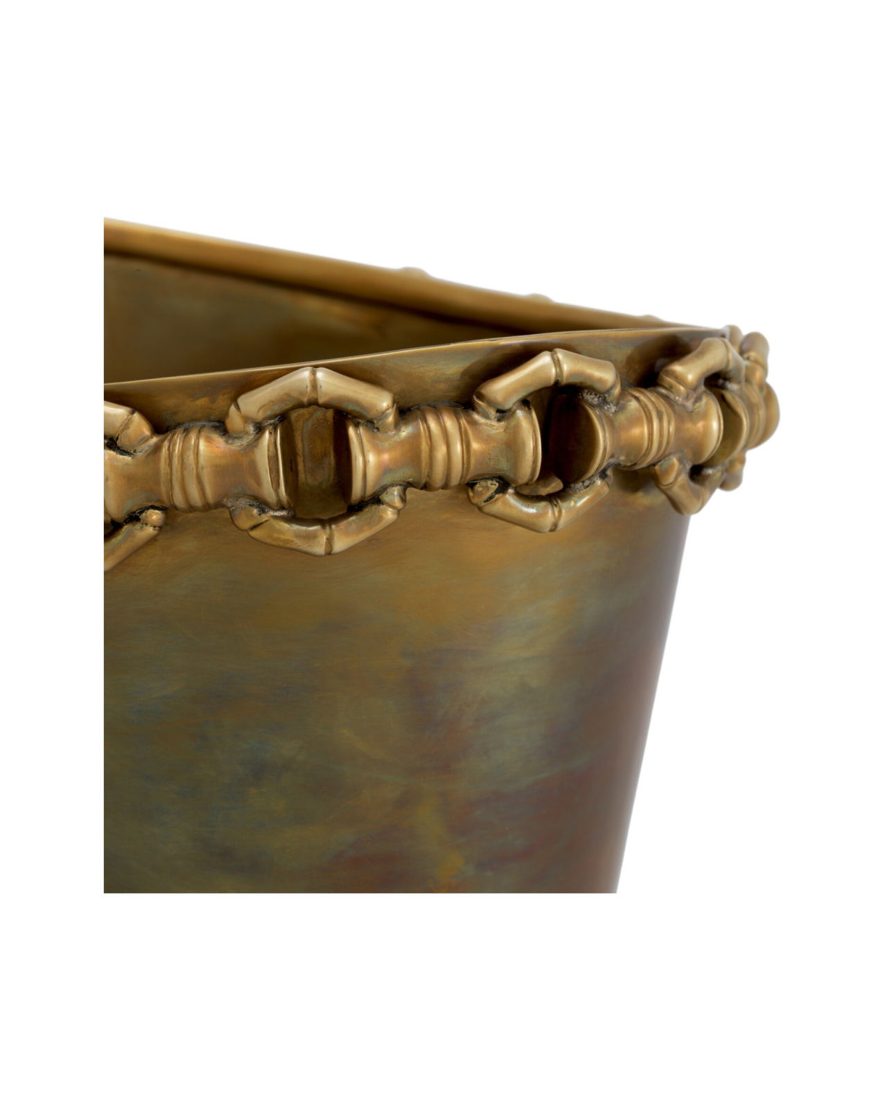 Clementine vinkylare vintage mässing