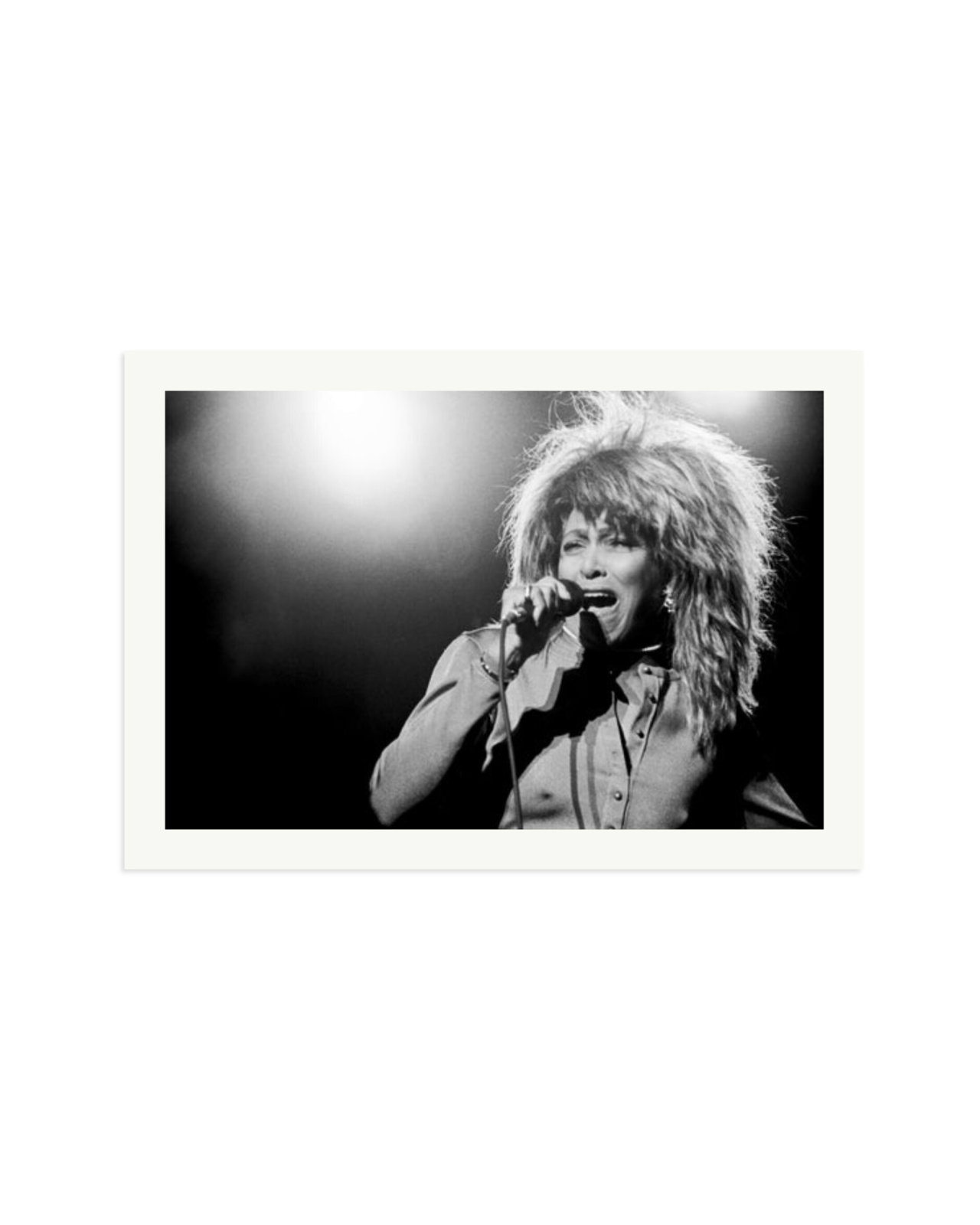 Tina Turner on stage in 1987 Print Only / XXL