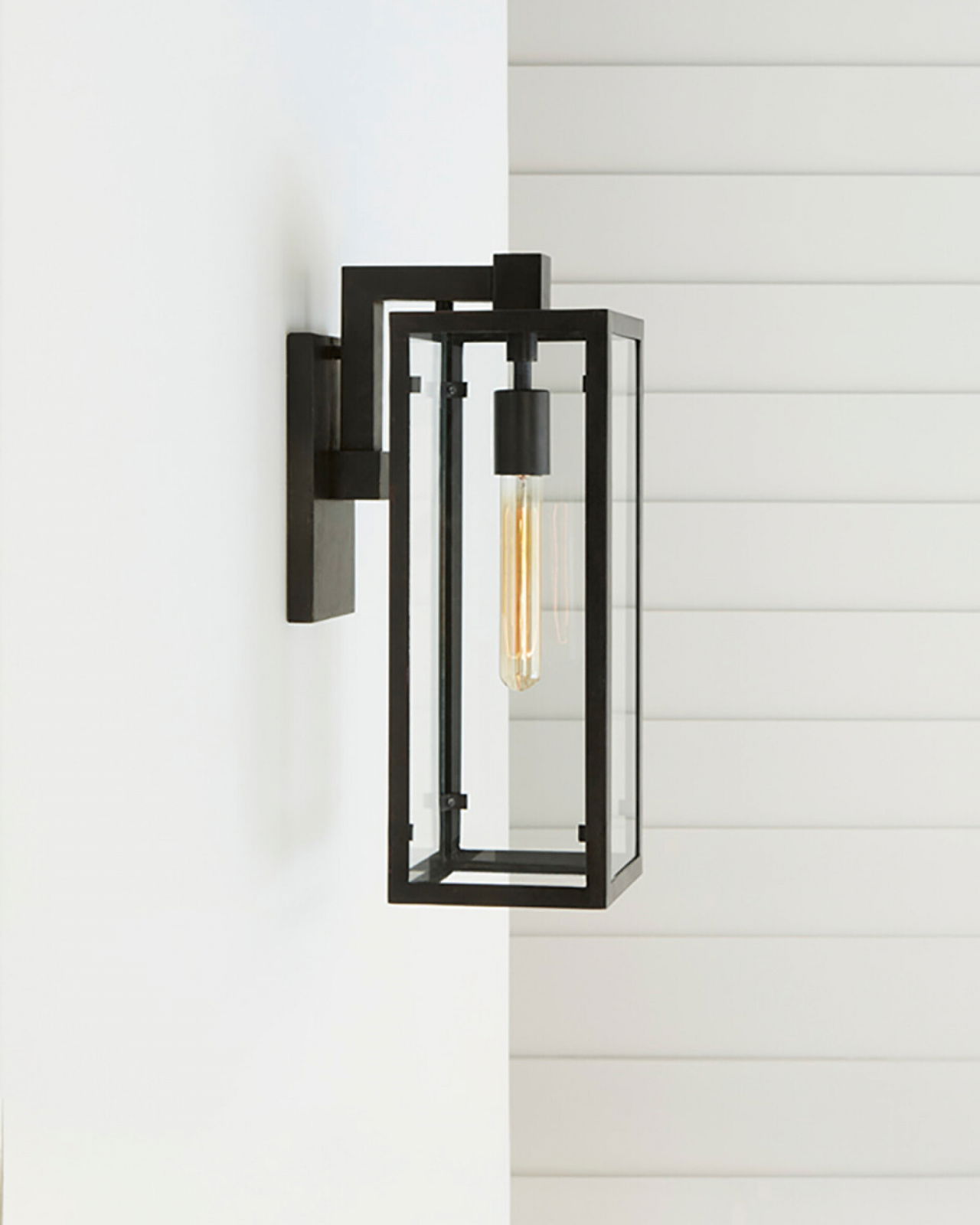 Fresno Framed Medium Sconce Black