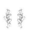 Nina earrings øreringe rhodium