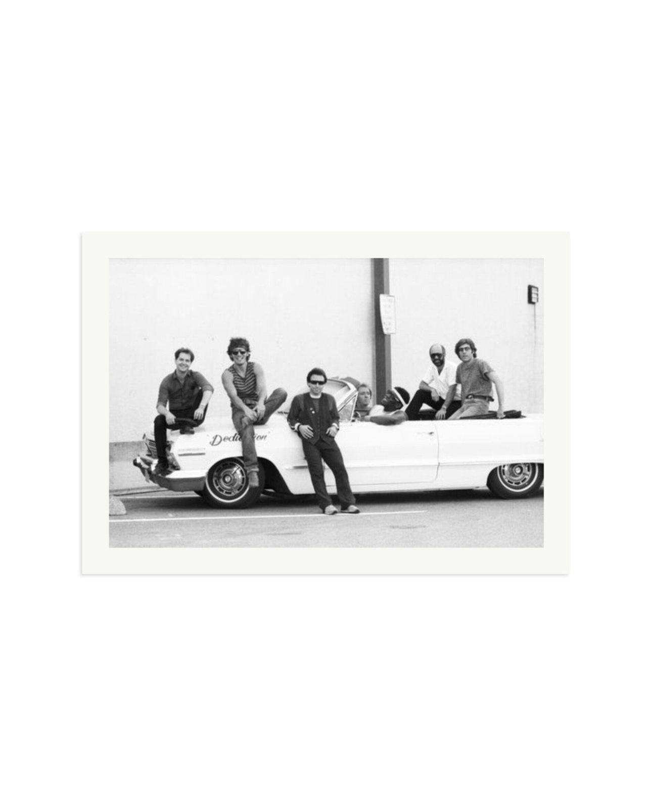 Bruce Springsteen & the E Street Band Print Only / XXL