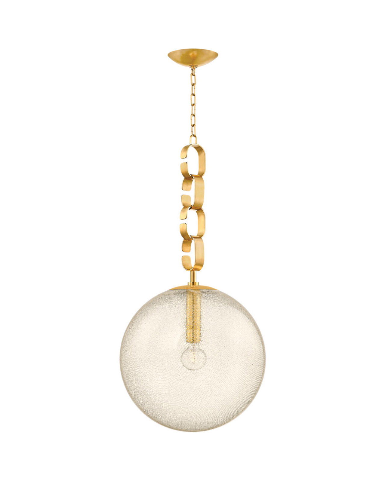 Nessa vintage loftlampe i messing