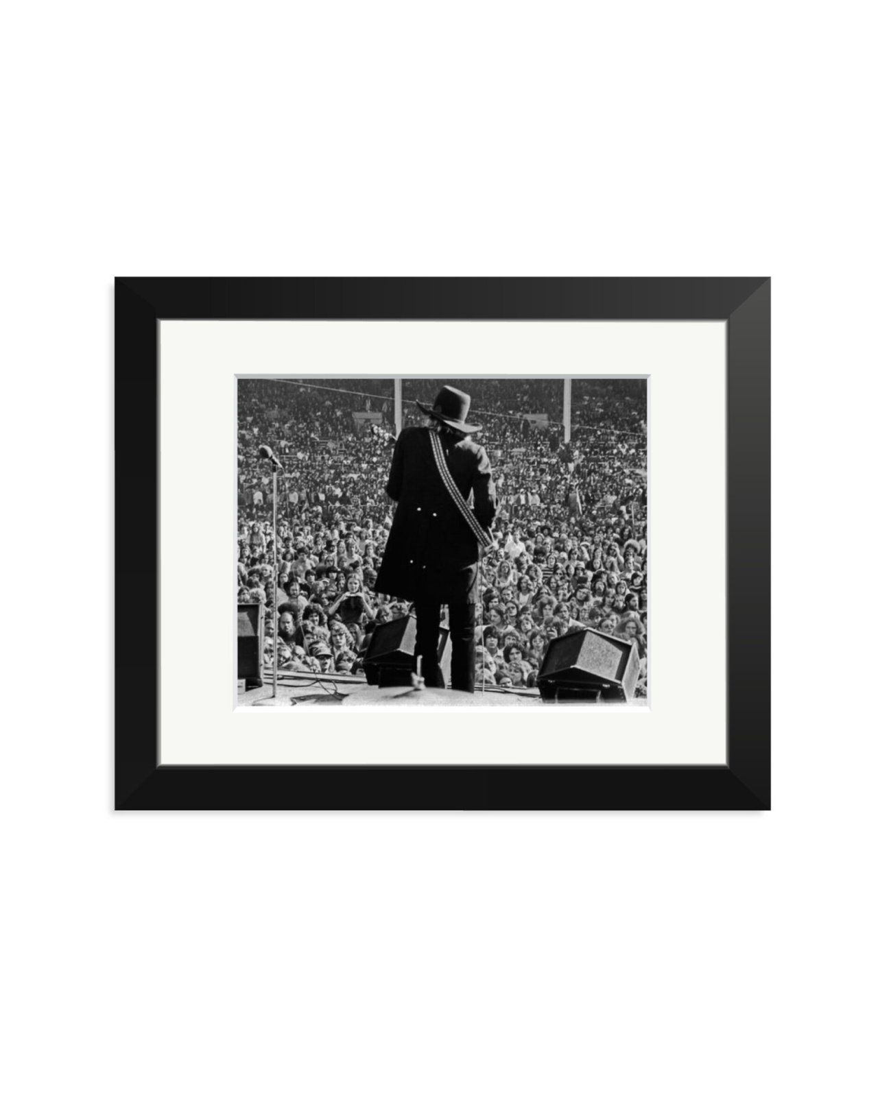 Joe Walsh at Cleveland Stadium Black / Small