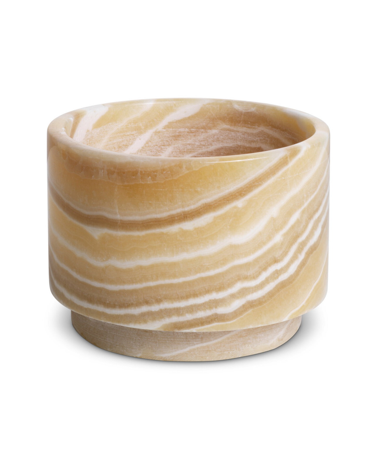 Leonidas yellow tealight holders set of 3