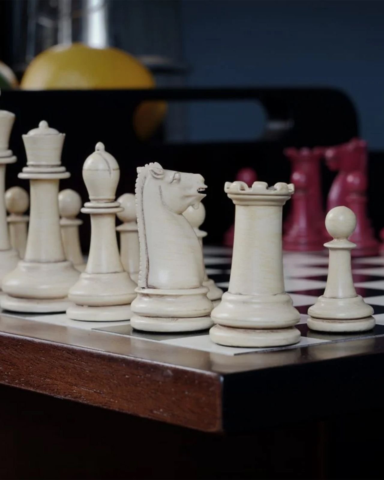 Master Staunton schackpjäser