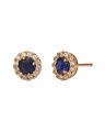 Laurie Earrings Sapphire