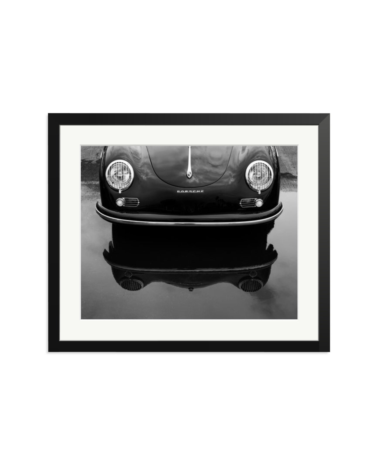 Porsche 356 Nose Black / Large