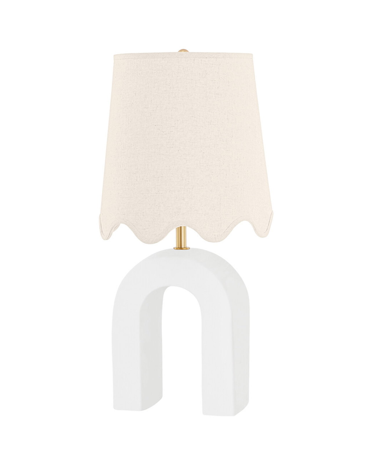 Roshani bordlampe antikk messing