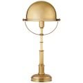 Carthage Table Lamp Natural Brass