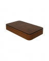 World Map Jewellery Box Brown M