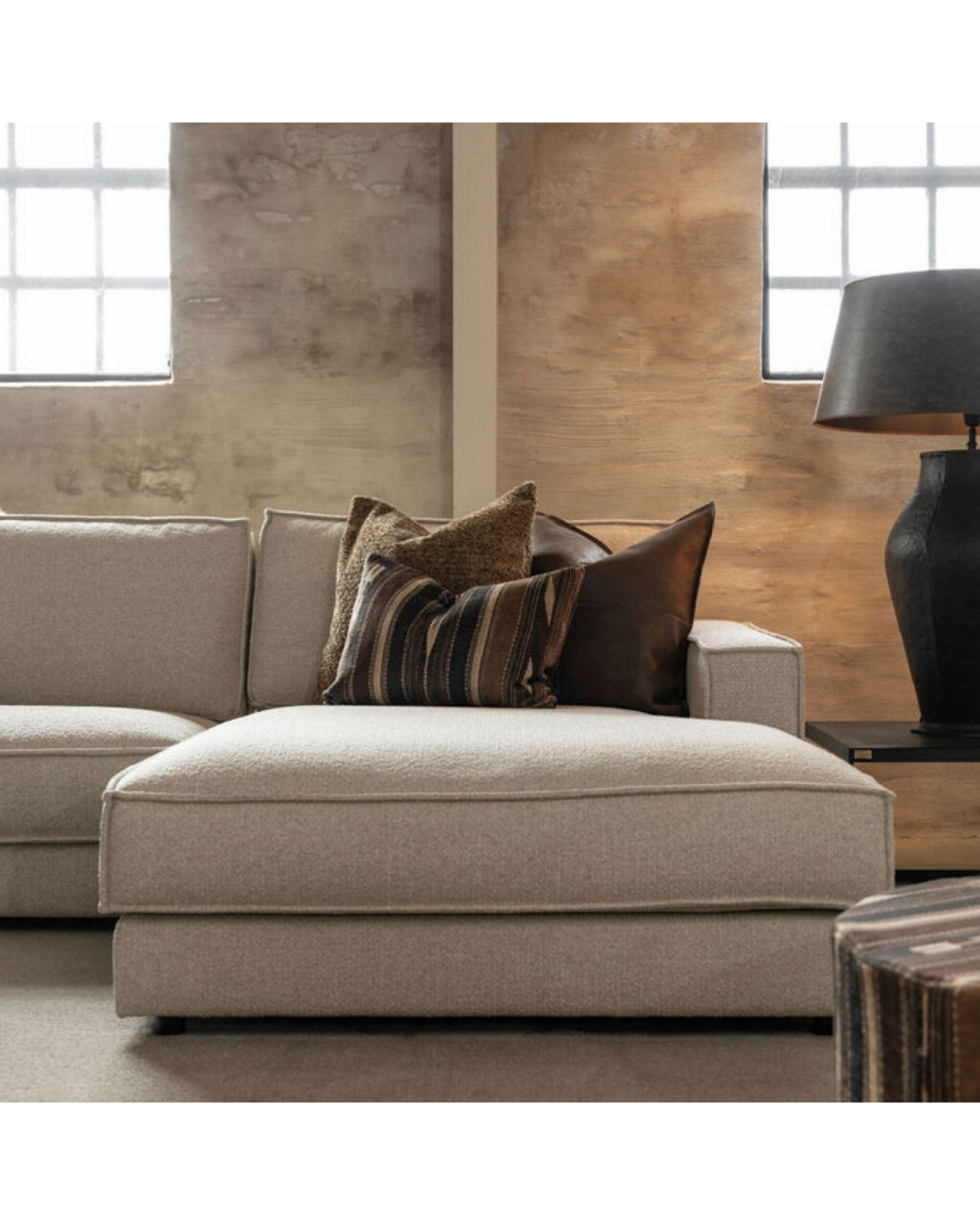 Cusco kuddfodral brun