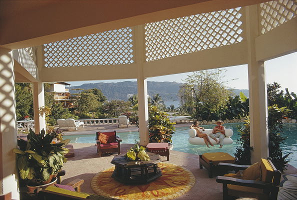 Teddy Stauffer in Acapulco
