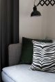 Zebra pillow black OUTLET