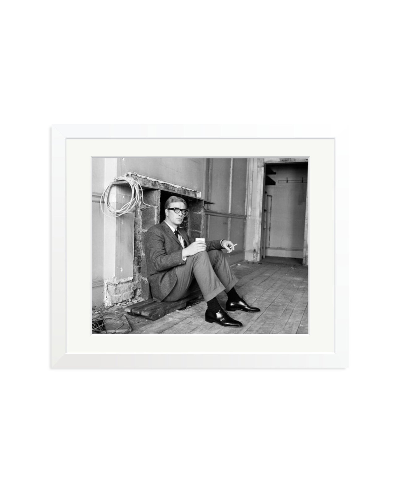 Michael Caine - The Ipcress File White / Medium