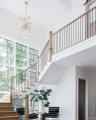 Fleming Chandelier Aged Brass