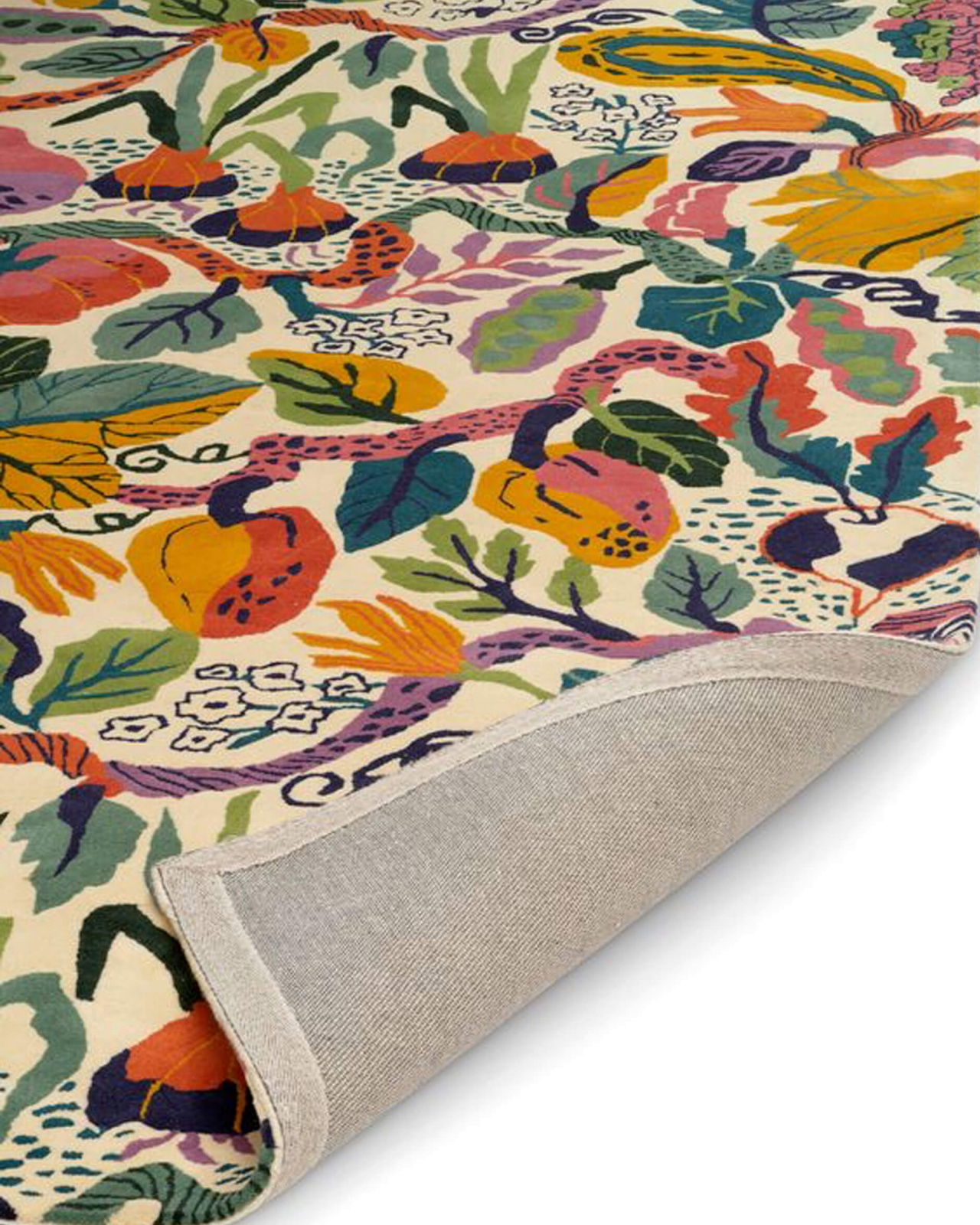 Heritage Garden teppe cream multi