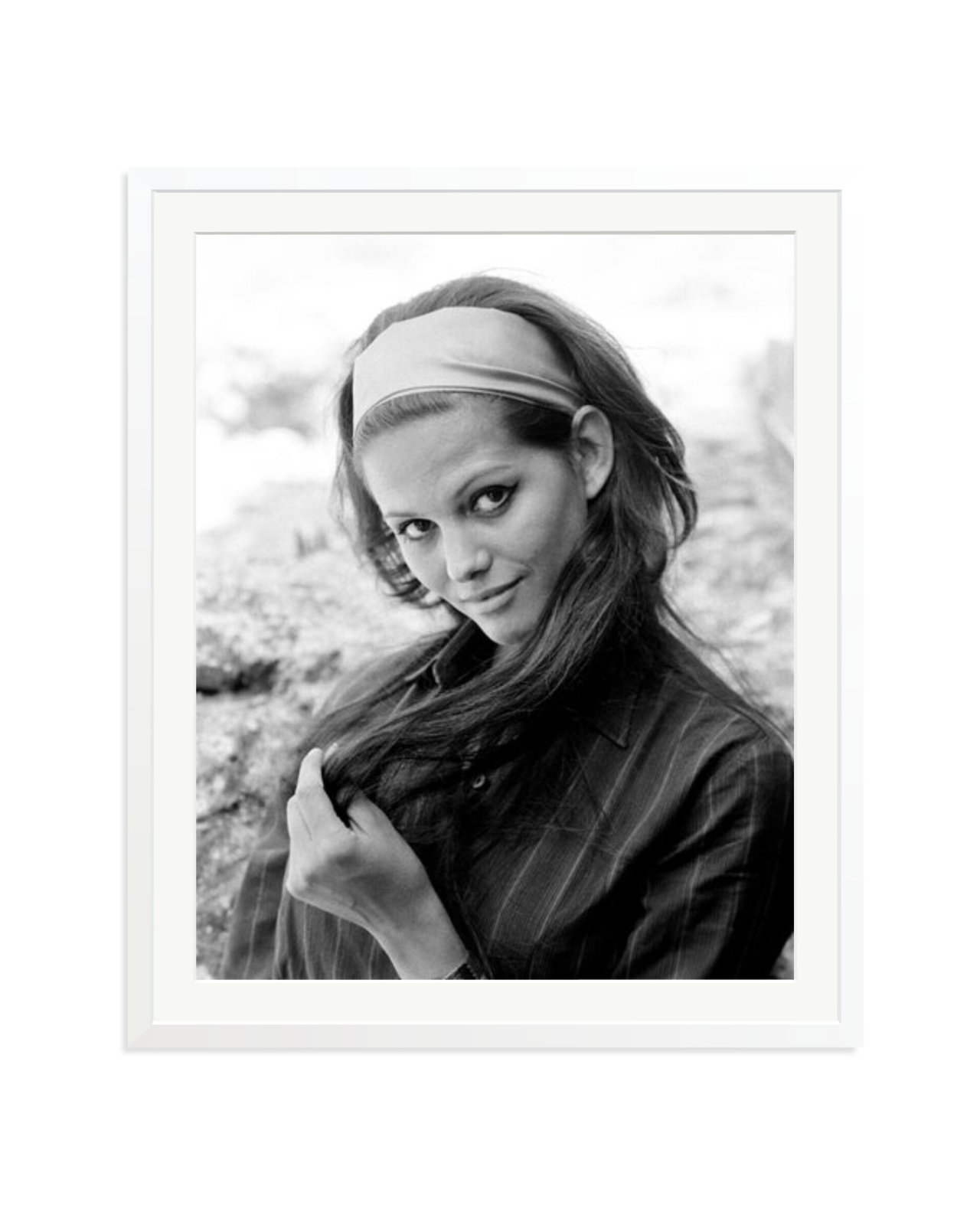 Claudia Cardinale Portrait, 1950 White / XXL