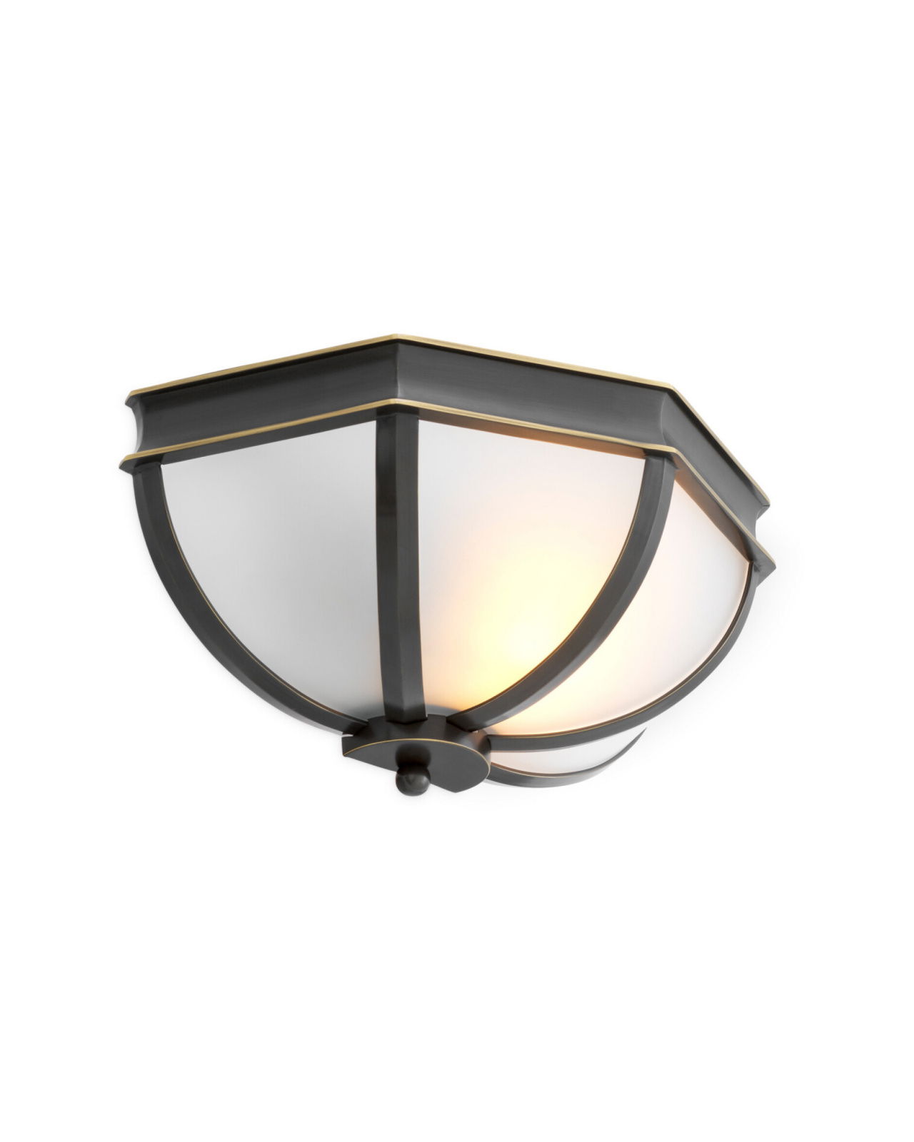 Jenkins Wandleuchte Bronze