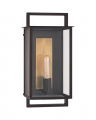 Halle Medium Wall Lantern Black