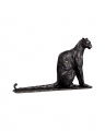 Sitting Panther Sculpture Bronze