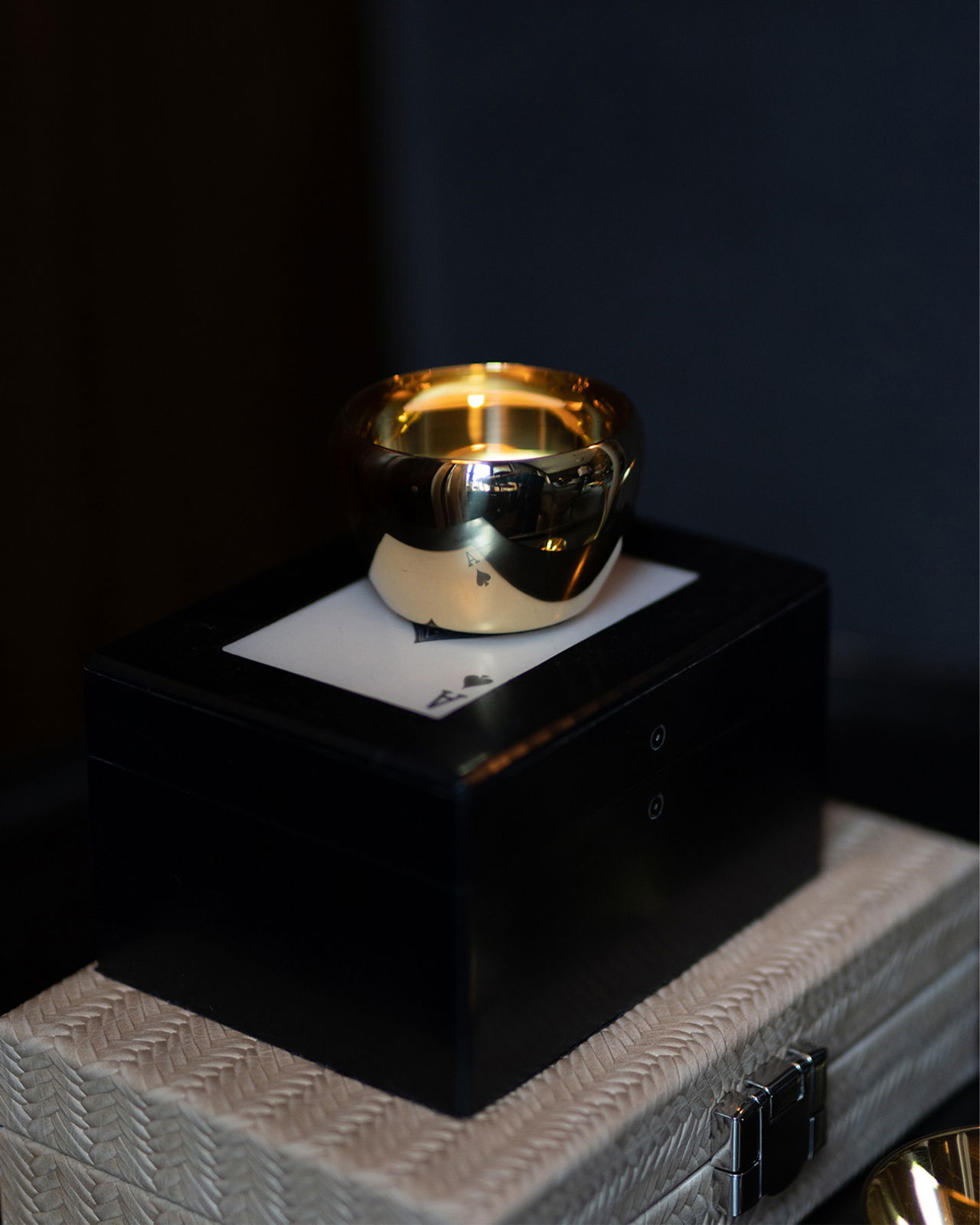 Kin ljushållare mässing 3-pack