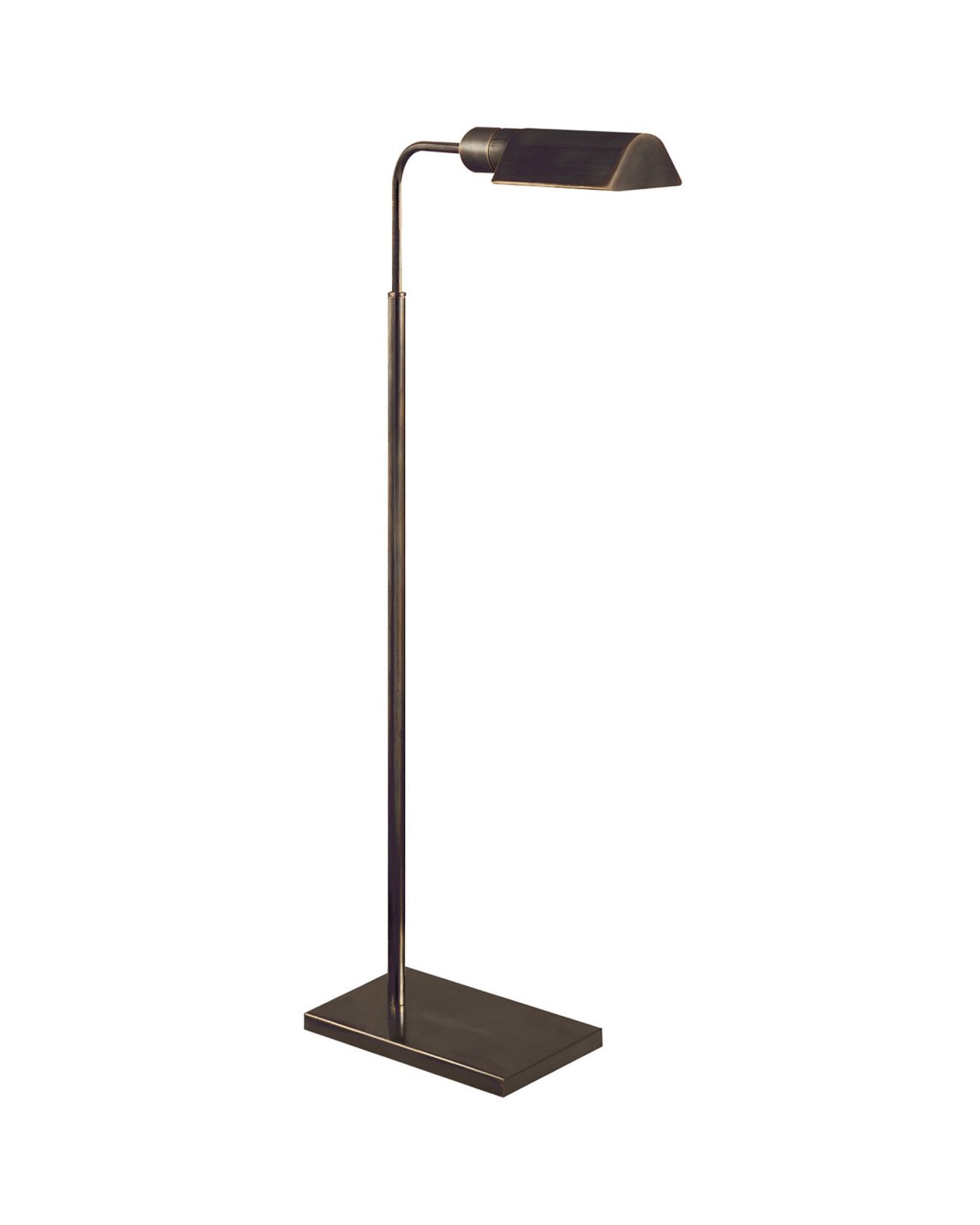 Studio Adjustable Light Floor Lamp Bronze