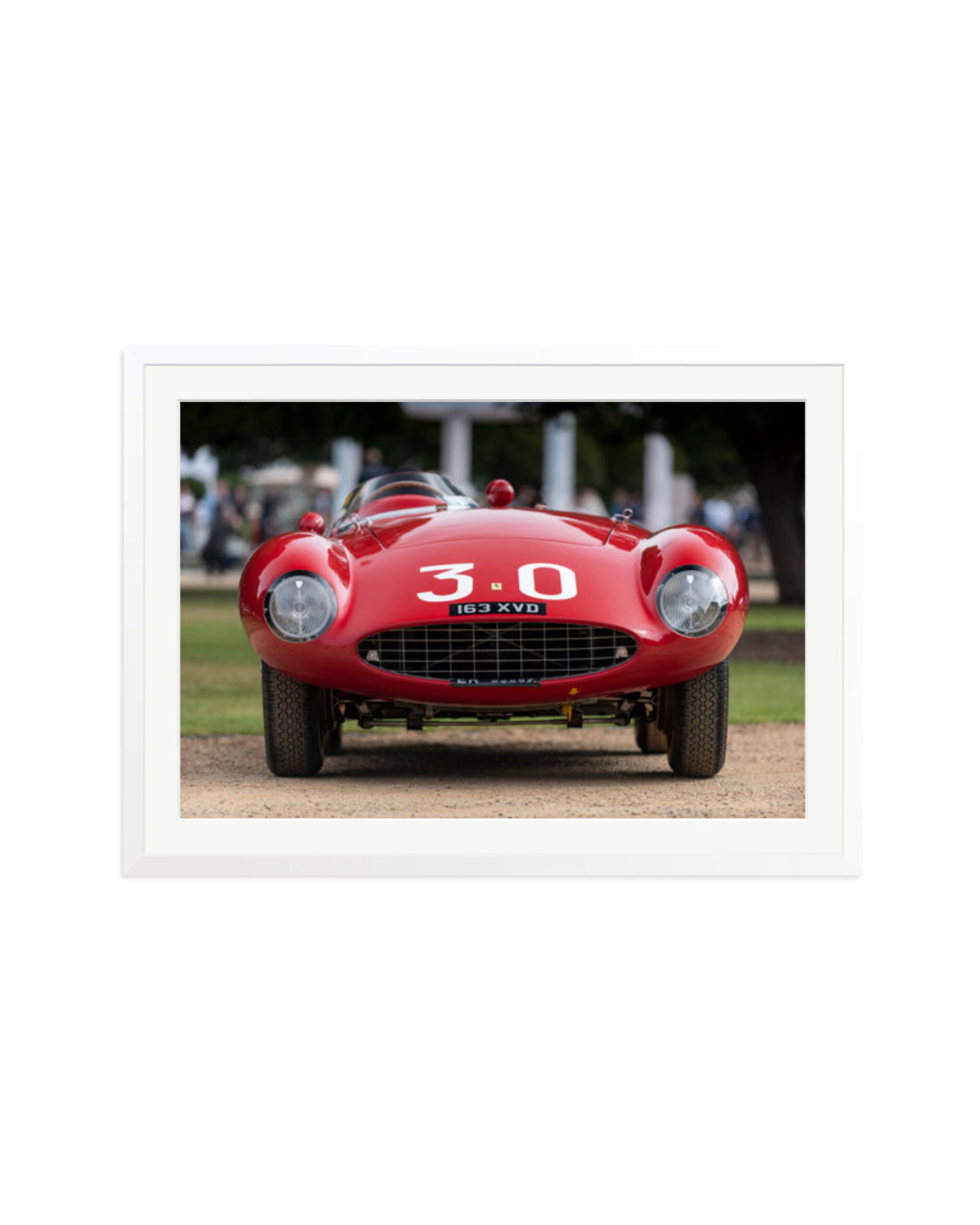 1954 Ferrari 500 Mondial White / XXL