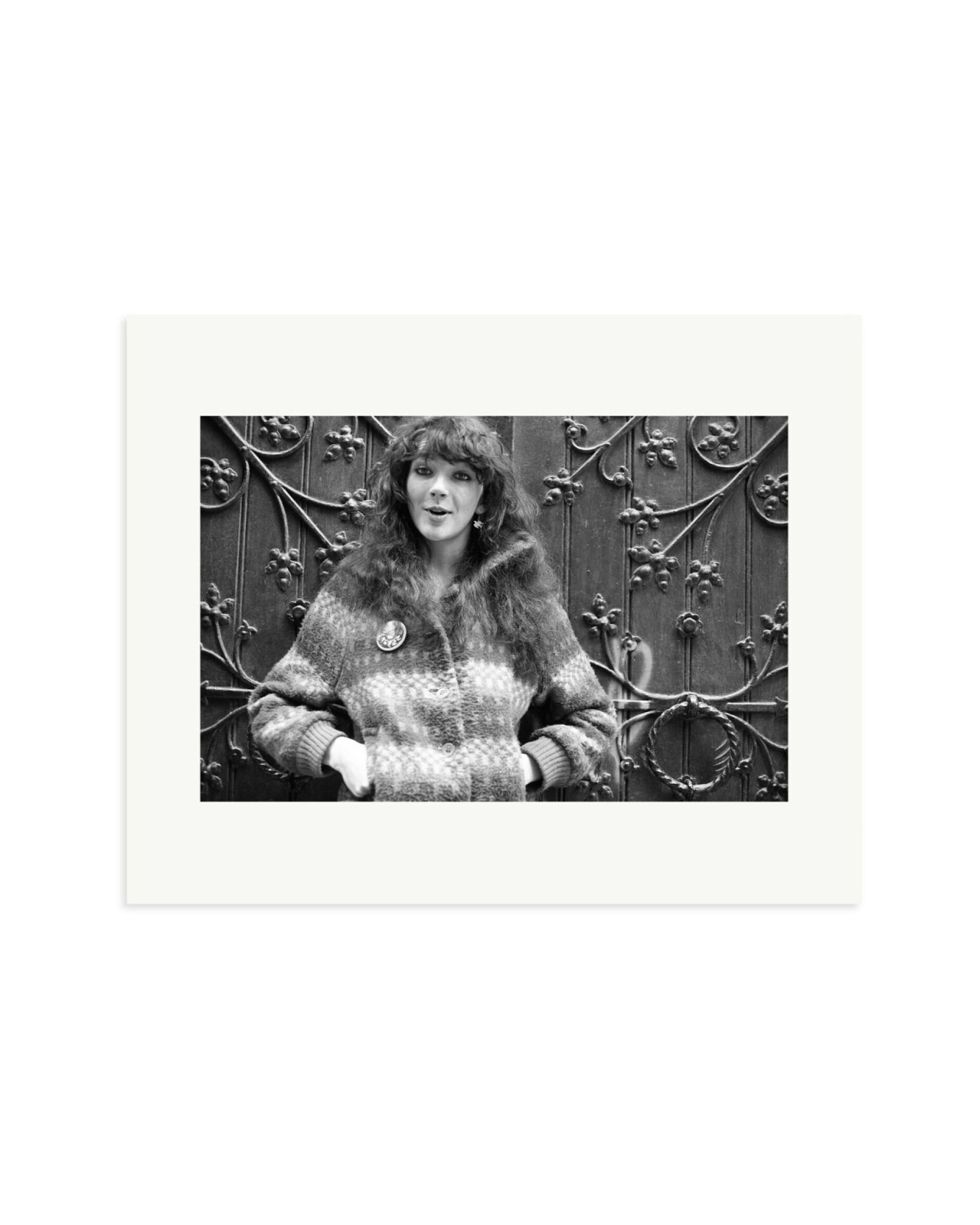 Kate Bush in Amsterdam Print Only / Medium