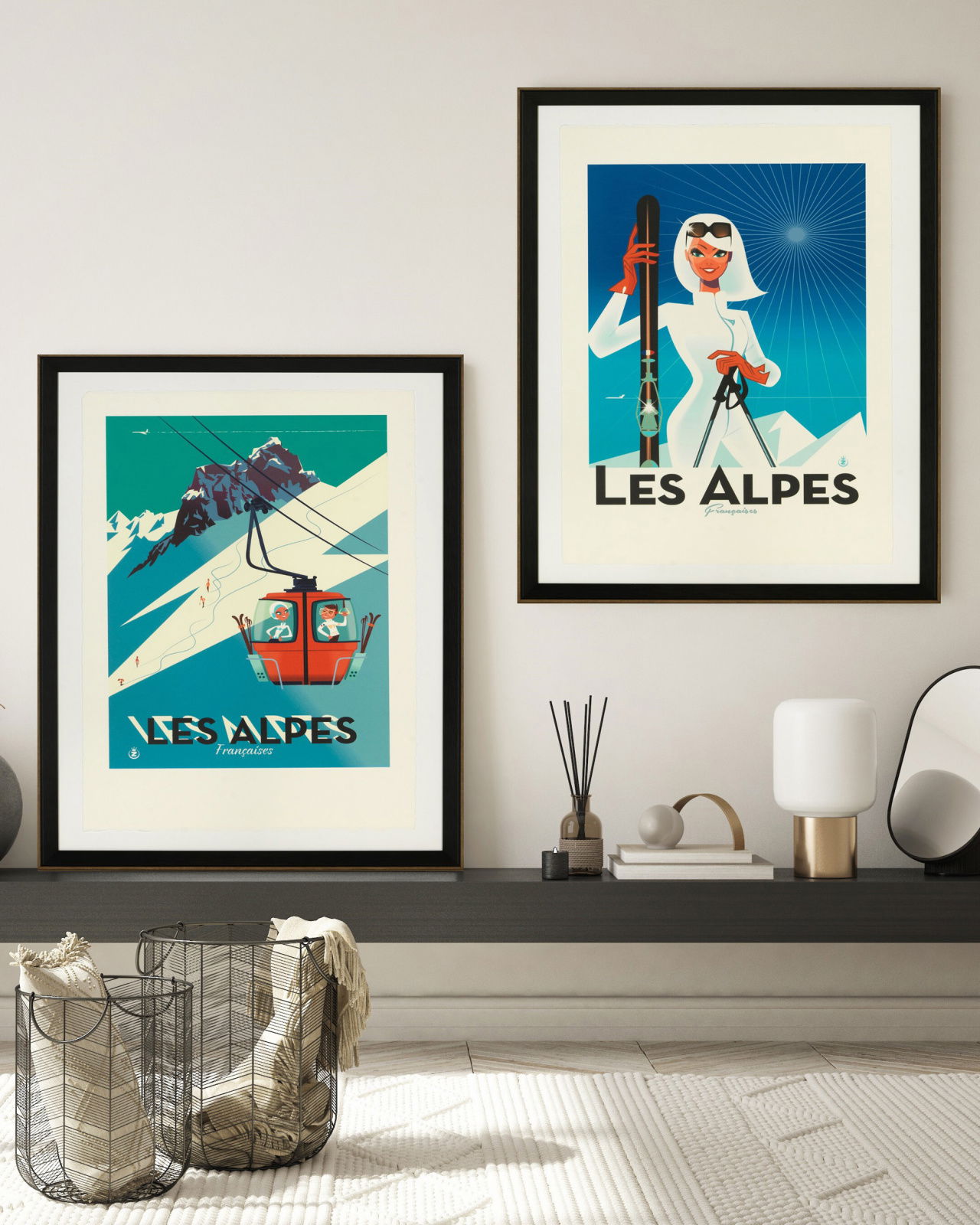 Monsieur Z : Skieuse