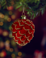 Jolly Pinecone Ornament