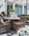 Marbella  lænestol med French spisebord
