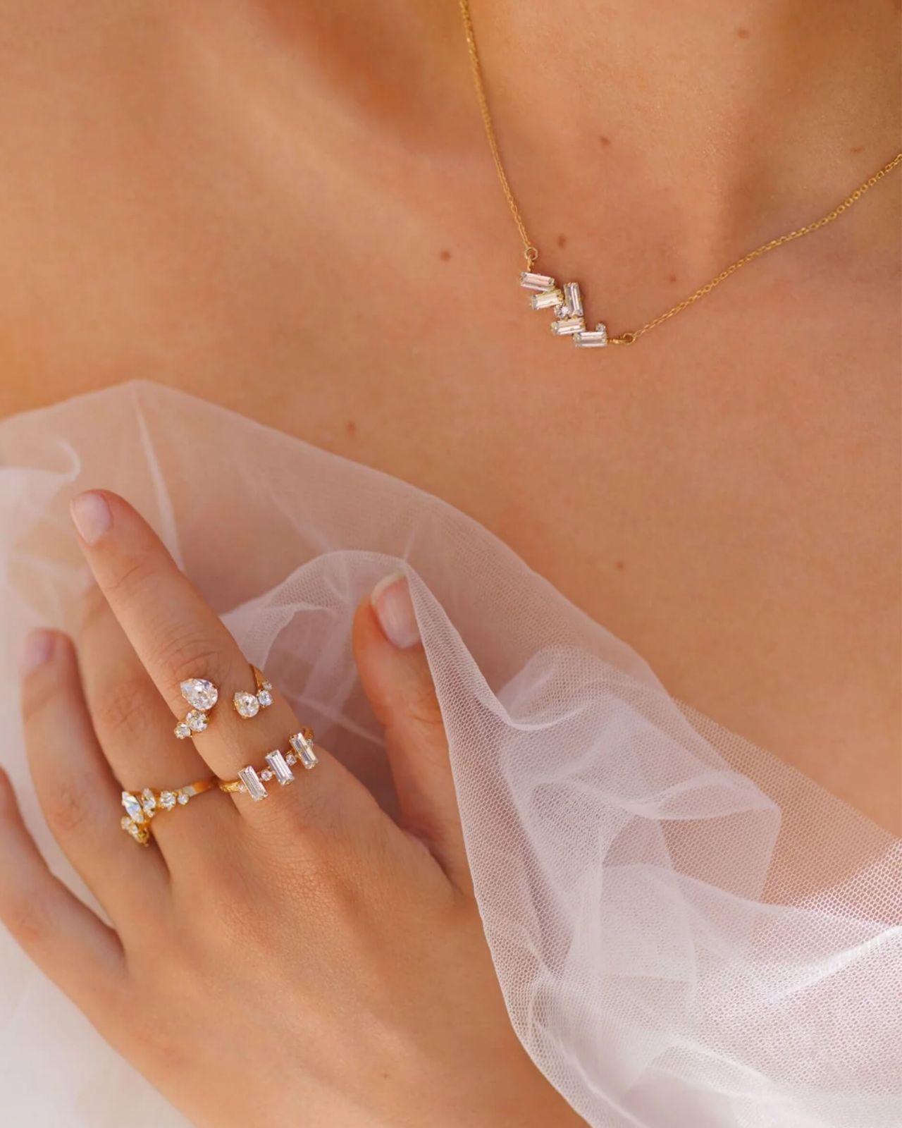 Nina halskæde crystal