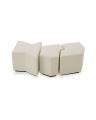 Filbert Stool Rêve Cream Set of 3